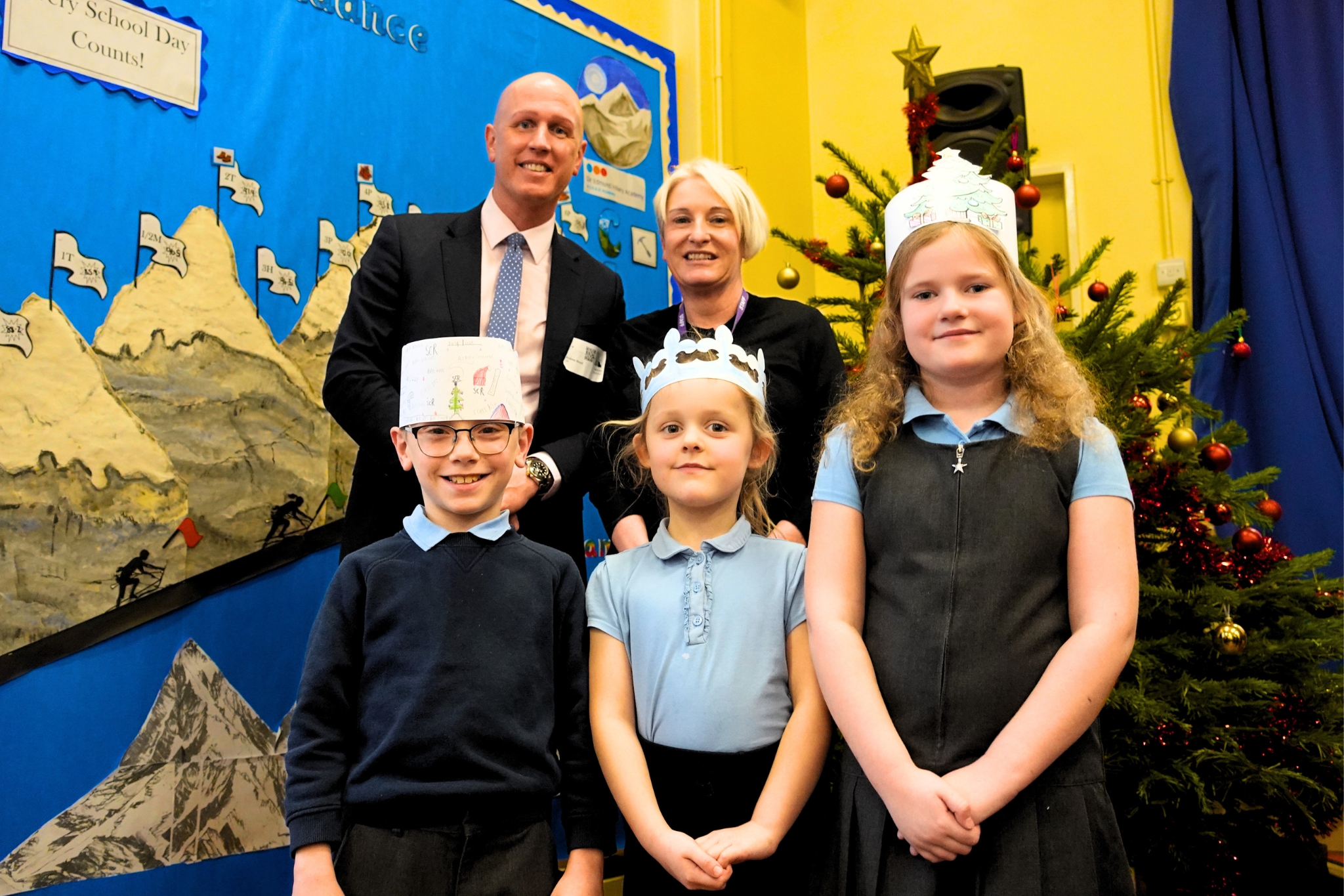 Sir Edmund Hillary Christmas photo 1